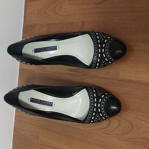 Ralph Lauren‎ Collection Purple Label Leather Heels